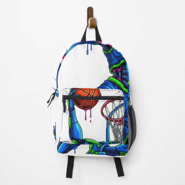 Item preview, Neon Cyberpunk Robot Basketball Player Slam Dunk designed and sold by Dzblack.