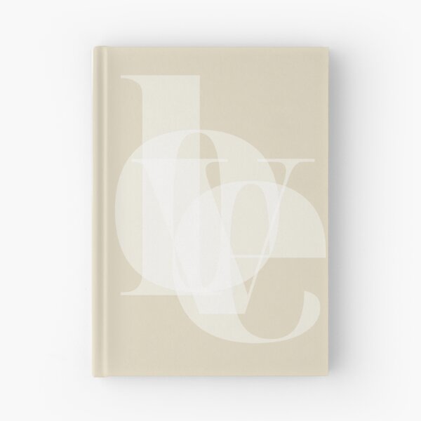 Item preview, Love - Minimalist Zen Typography Poster - Neutral designed and sold by Lucia Fontes.