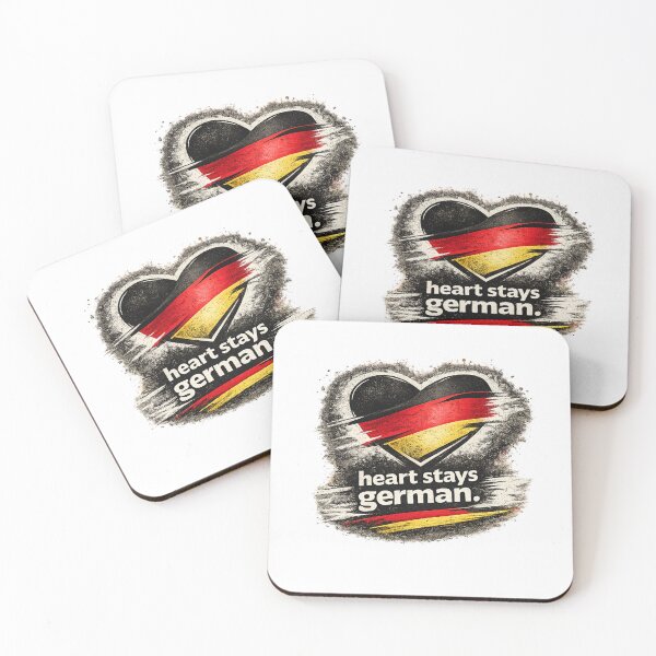 Item preview, Heart Stays German | German Flag Heart Patriotic Design designed and sold by NAJURE.