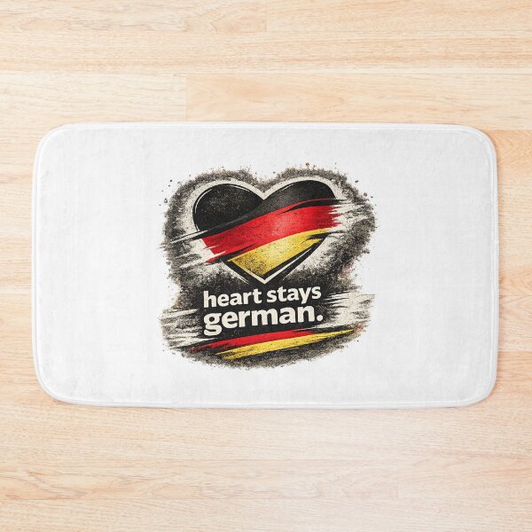 Item preview, Heart Stays German | German Flag Heart Patriotic Design designed and sold by NAJURE.