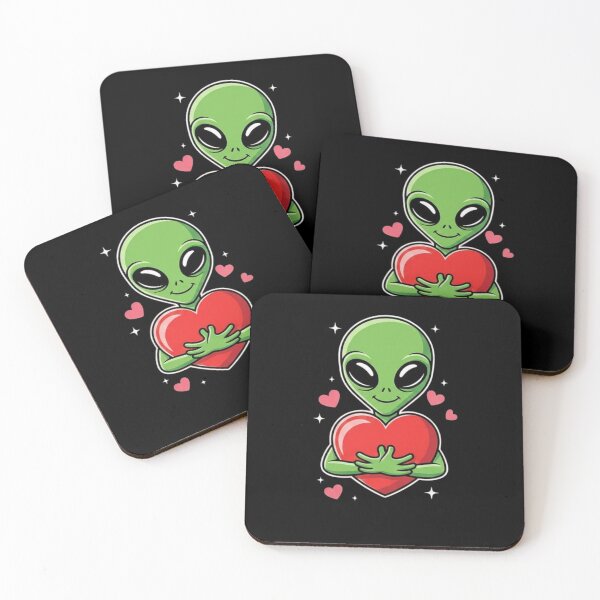 Item preview, Resident Alien Love – Funny Alien Valentine Sci-Fi Romance Design designed and sold by ALL ART .