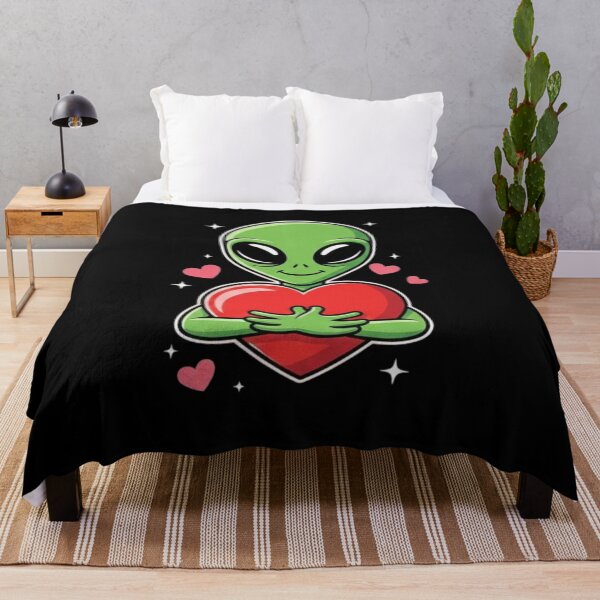 Item preview, Resident Alien Love – Funny Alien Valentine Sci-Fi Romance Design designed and sold by ALL ART .