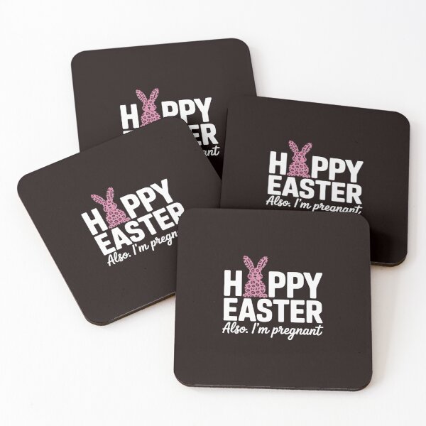 Item preview, Happy Easter Also I'm Pregnant Easter Pregnancy Announcement designed and sold by MichaelStalkas.