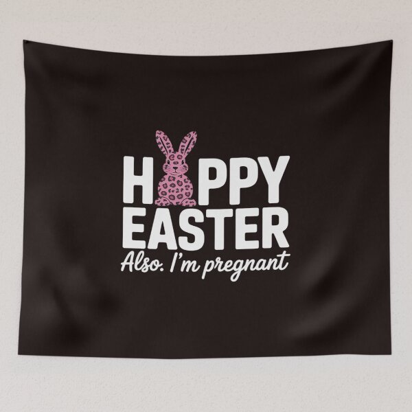 Item preview, Happy Easter Also I'm Pregnant Easter Pregnancy Announcement designed and sold by MichaelStalkas.