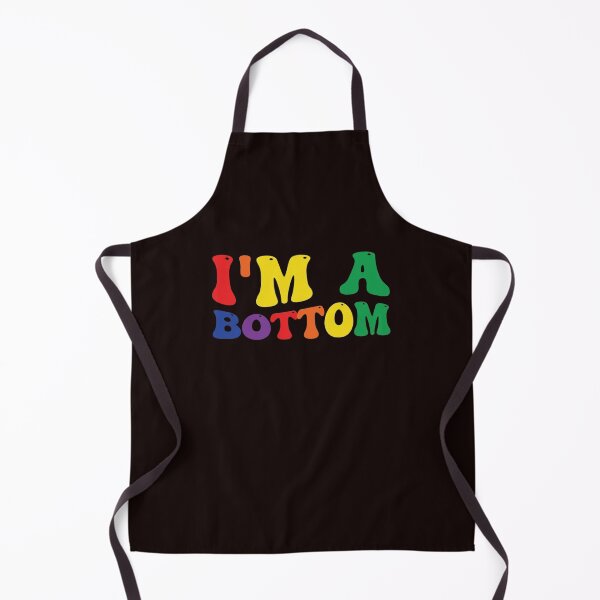 Item preview, Funny Gay Pride Rainbow Flag I'm A Bottom designed and sold by MichaelStalkas.