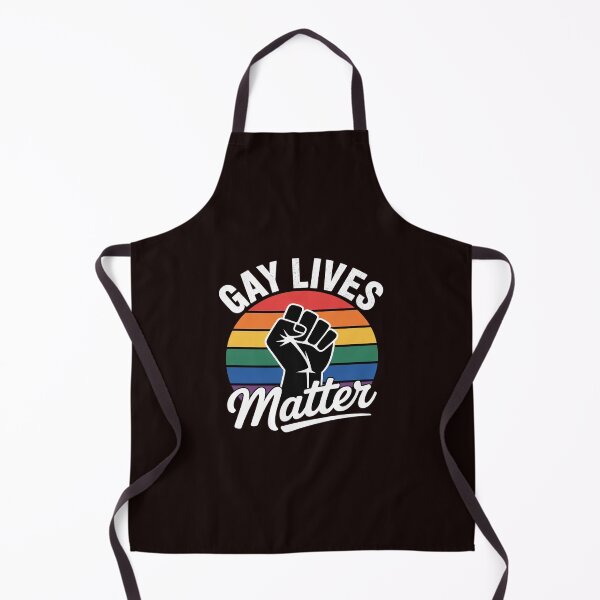 Item preview, Gay Lives Matter LGBT-Q Rainbow Pride Flag Proud Ally designed and sold by MichaelStalkas.