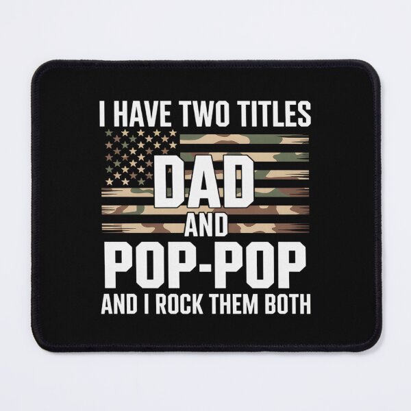 Item preview, I Have Two Titles Dad and Pop-Pop Father's Day Grandpa Men designed and sold by LindseyKris.