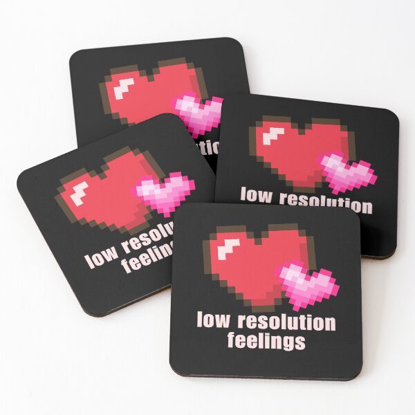 Item preview, Low Resolution Feelings – Pixel Tech Aesthetic Digital Burnout Design designed and sold by MK-Charlie.