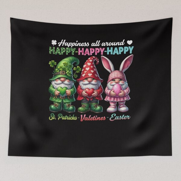 Item preview, Happy Valentines St Patrick Easter Happy Holiday Gnome designed and sold by HudsonErik.