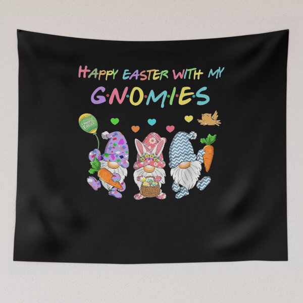 Item preview, Happy Easter With My Gnomies Gnome Bunny For Boys Girls Kids designed and sold by LindseyKris.