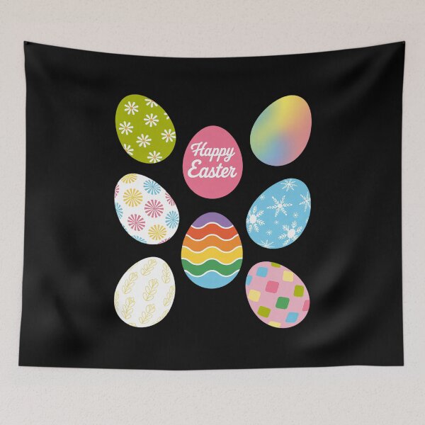 Item preview, Happy Easter Sunday fun decorated bunny egg designed and sold by LindseyKris.