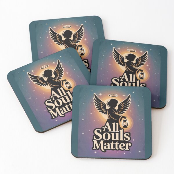 Item preview, All Souls Matter – Celestial Angel Lantern Design with Spiritual Message designed and sold by GFamilyC.