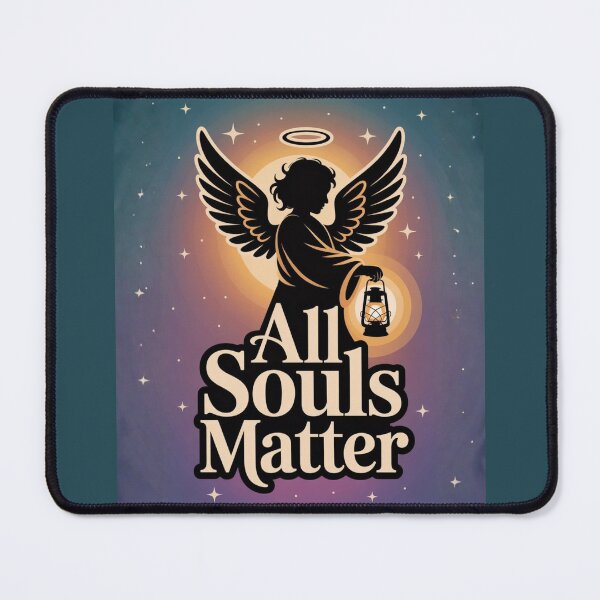 Item preview, All Souls Matter – Celestial Angel Lantern Design with Spiritual Message designed and sold by GFamilyC.