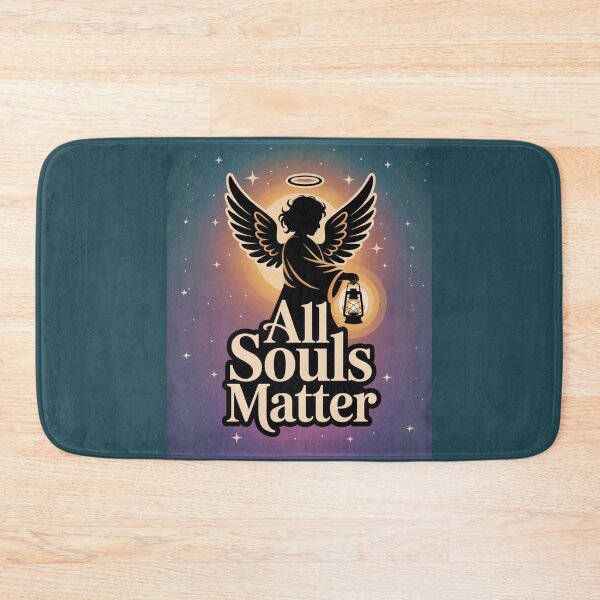 Item preview, All Souls Matter – Celestial Angel Lantern Design with Spiritual Message designed and sold by GFamilyC.