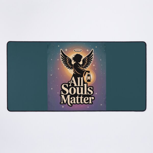 Item preview, All Souls Matter – Celestial Angel Lantern Design with Spiritual Message designed and sold by GFamilyC.