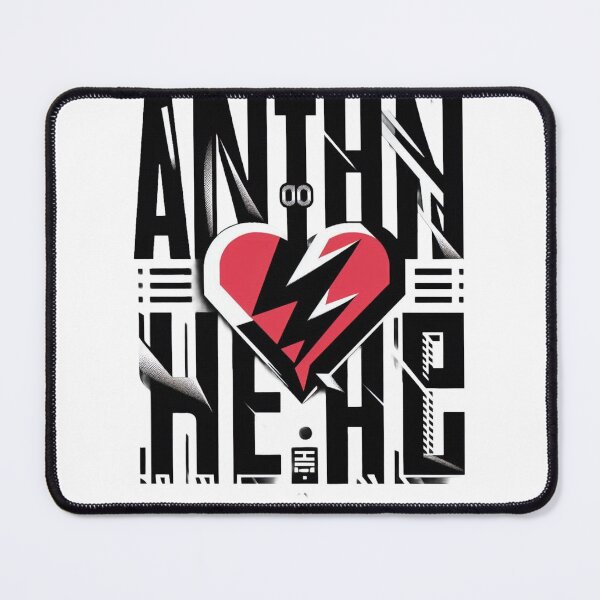 Item preview, Anti Valentine Heart Design – Angry Love Valentine’s Day Typography Art designed and sold by RedVista.