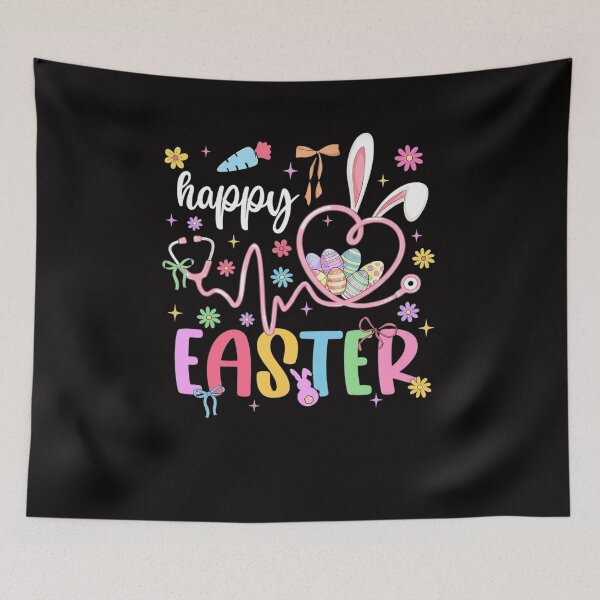 Artikelvorschau, Frohe Ostern! Krankenschwester mit Hasenohren und Eiern entworfen und verkauft von HudsonErik.