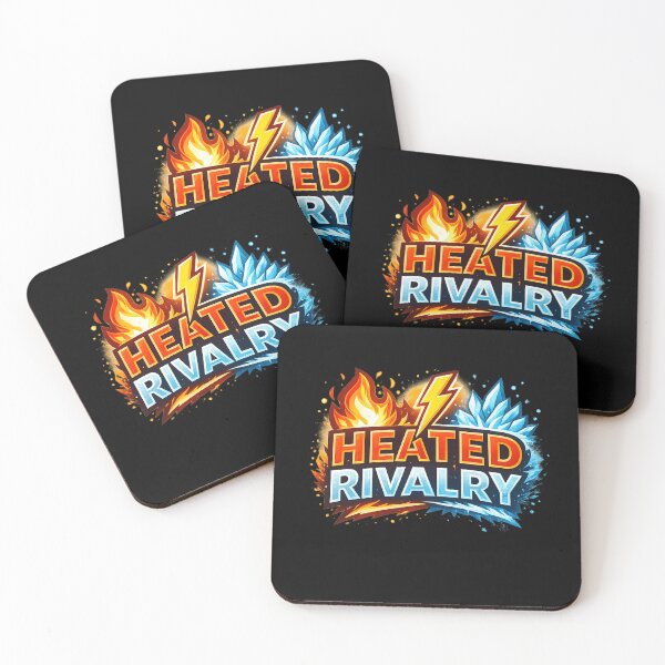 Item preview, Heated Rivarly – Fire vs Ice Bold Typography Design designed and sold by LatestDesign95.