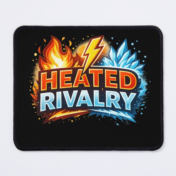 Item preview, Heated Rivarly – Fire vs Ice Bold Typography Design designed and sold by LatestDesign95.