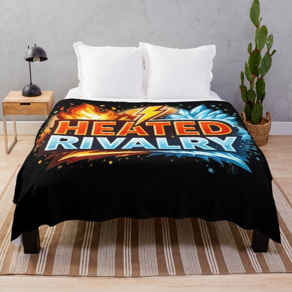 Item preview, Heated Rivarly – Fire vs Ice Bold Typography Design designed and sold by LatestDesign95.