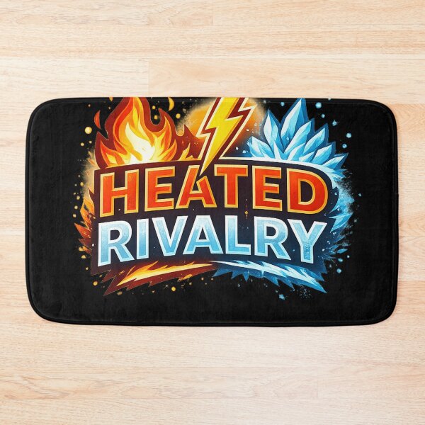 Item preview, Heated Rivarly – Fire vs Ice Bold Typography Design designed and sold by LatestDesign95.