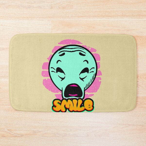Item preview, Smile – Funny Zombie Face with Ironic Humor designed and sold by AstronautMerch.