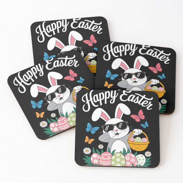 Item preview, Happy Easter Bunny Rabbit Decor, Dabbing Rabbit Easter Day designed and sold by LindseyKris.