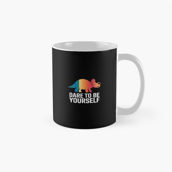 Item preview, LGBT Dinosaur Dare To Be Yourself Bisexual Gay Lesbian Dino1  designed and sold by AquaKiev.
