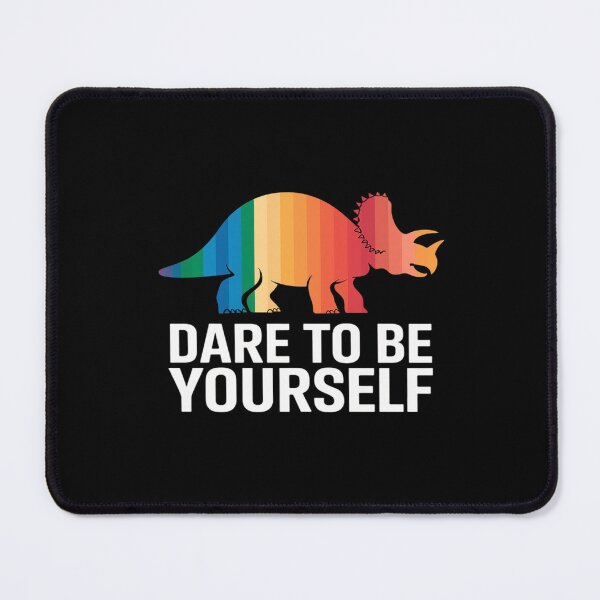 Item preview, LGBT Dinosaur Dare To Be Yourself Bisexual Gay Lesbian Dino1 designed and sold by AquaKiev.