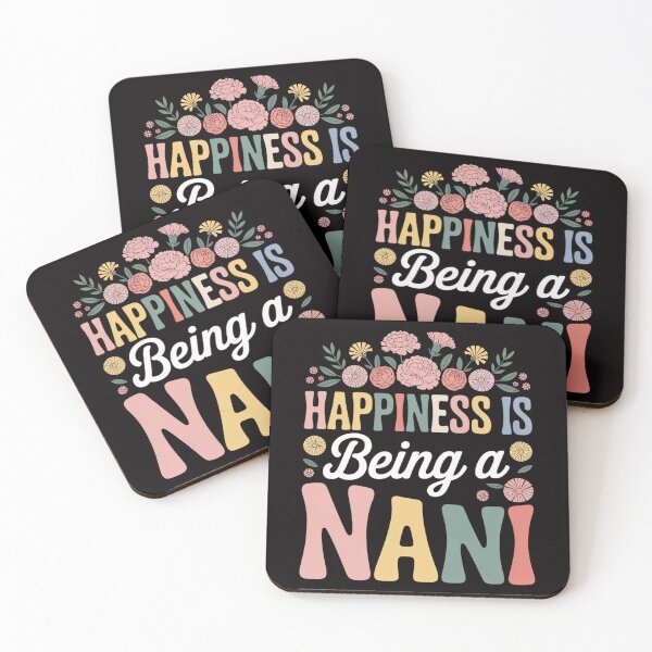Item preview, Happiness is Being a Nani Floral Design Nani Mother's Day designed and sold by HudsonErik.