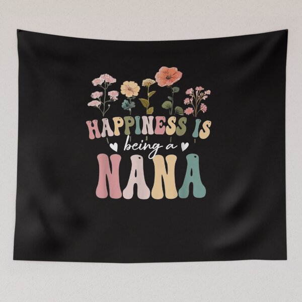 Item preview, Happiness is Being a Nana Floral Nana Mother's Day designed and sold by HudsonErik.