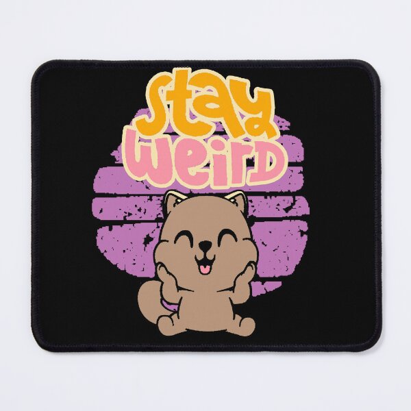 Item preview, Stay Weird – Cute, Expressive Bear with Funny Style designed and sold by AstronautMerch.