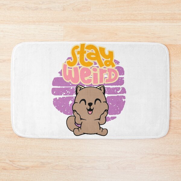 Item preview, Stay Weird – Cute, Expressive Bear with Funny Style designed and sold by AstronautMerch.
