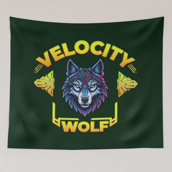 Item preview, Velocity Wolf "The Neon Speed" (yellow) designed and sold by Jchan24.