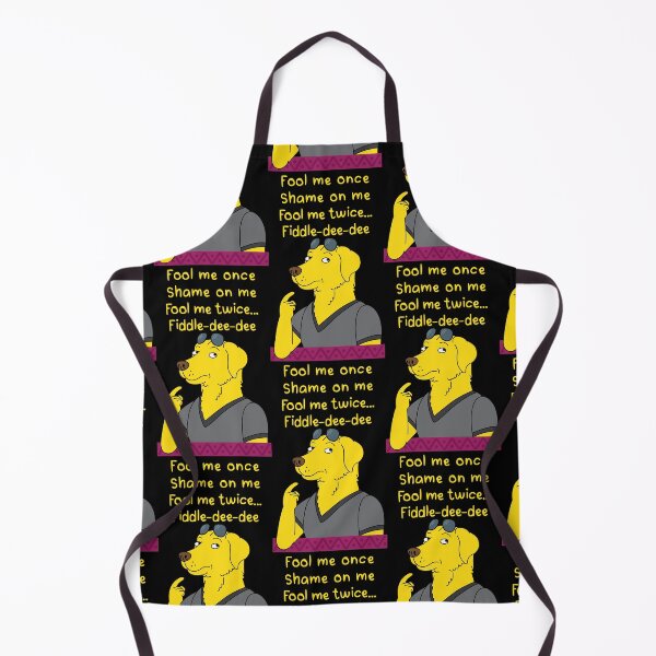 Item preview, Fool me once! Mr Peanutbutter Bojack Horseman designed and sold by Captain Banjo.