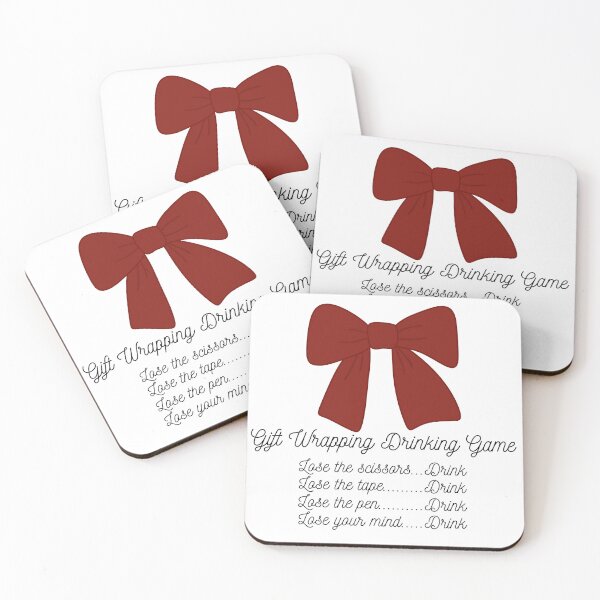 Item preview, Gift Wrapping Drinking Game designed and sold by MeowsicToMyEarz.