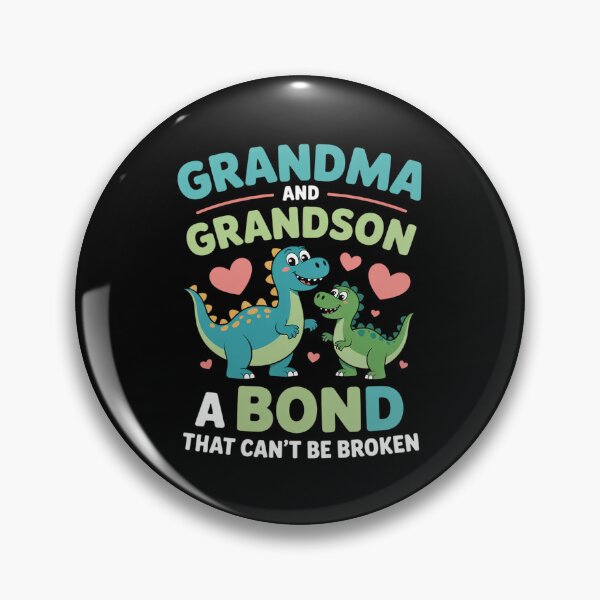 Item preview, Grandma and Grandson A Bond That Can't Be Broken Dinosaur designed and sold by LindseyKris.