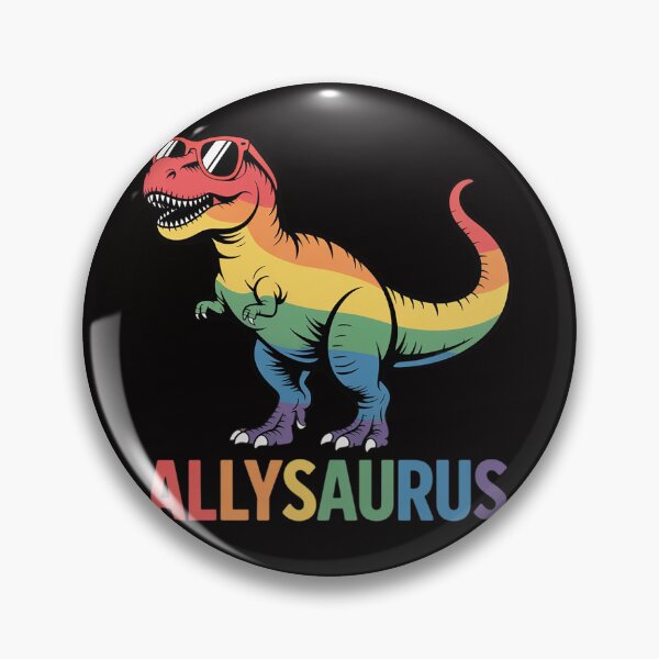 Item preview, Gay Pride Month Allysaurus Dino Trex LGBTQ Ally Boys Kids designed and sold by HudsonErik.