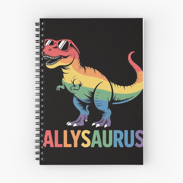 Item preview, Gay Pride Month Allysaurus Dino Trex LGBTQ Ally Boys Kids designed and sold by HudsonErik.