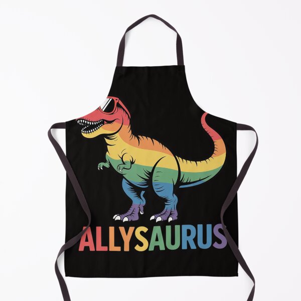 Item preview, Gay Pride Month Allysaurus Dino Trex LGBTQ Ally Boys Kids designed and sold by HudsonErik.