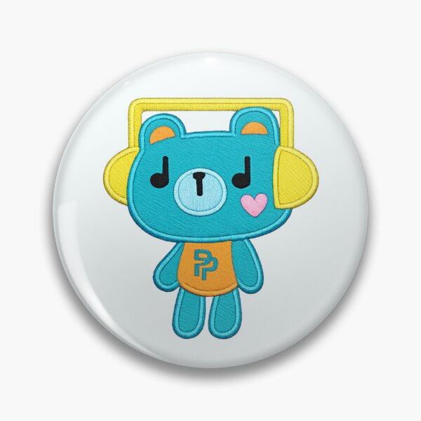 Item preview, PP Cute Permpoon Mascot – Cute Embroidered Style Sticker |  BL Fan Art Sticker designed and sold by Meiyi Digitals Co.