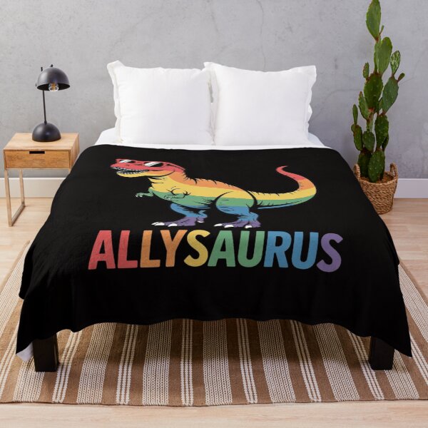 Item preview, Gay Pride Month Allysaurus Dino Trex LGBTQ Ally Boys Kids designed and sold by DarioRosales.