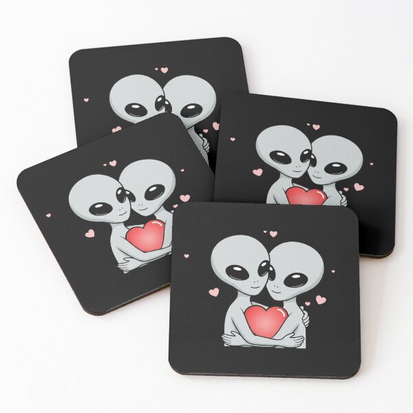Item preview, Resident Alien Love – Funny Alien Valentine Sci-Fi Romance Design designed and sold by ALL ART .