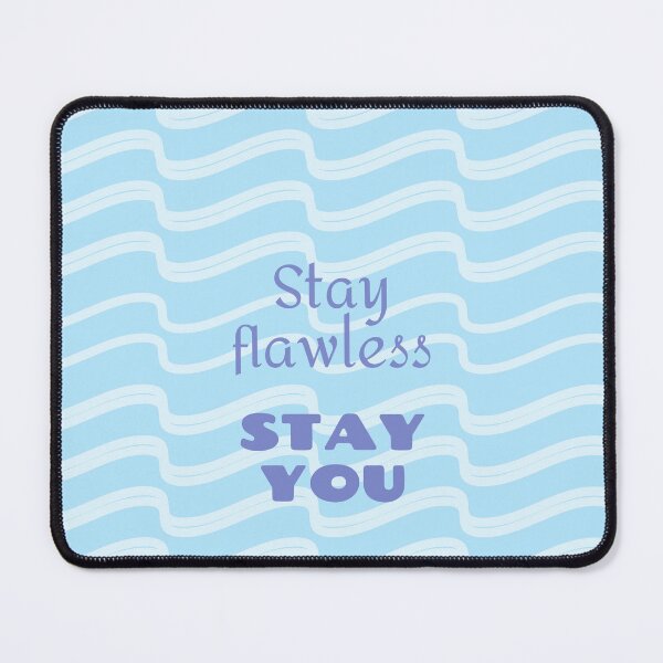 Item preview, Stay Flawless Stay YOU – Stylish LIght Blue waves -Phone Case designed and sold by Giota29.