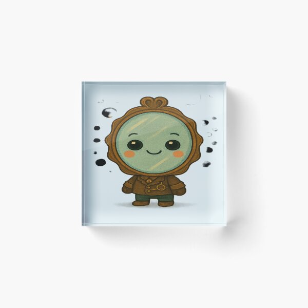 Item preview, The Dapper Little Mirror Chibi designed and sold by Ecosetereos.