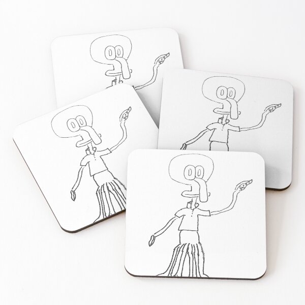 Item preview, Squidward With a bunch of Legs designed and sold by Gr33zy Art.
