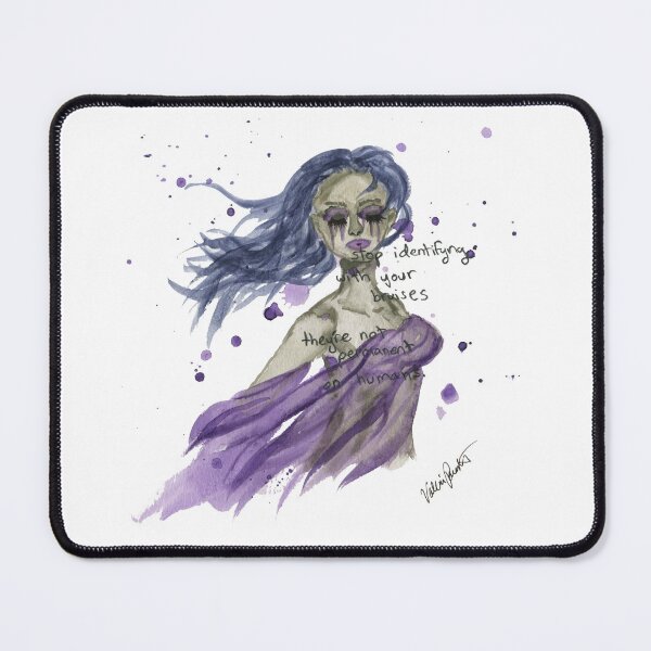 Item preview, Stop identifying with your bruises, they're not permanent on humans designed and sold by Valerie Parente.