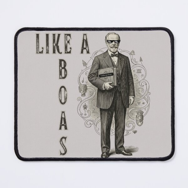 Item preview, Vintage Anthropology Franz Boas – “Like a Boas” Funny Anthropologist T-Shirt designed and sold by Funthropology.