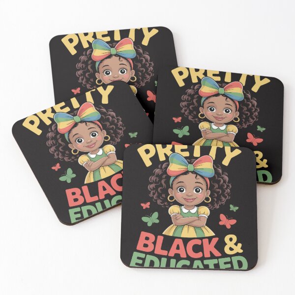Item preview, Pretty Black & Educated African American Black History Girls designed and sold by DarioRosales.