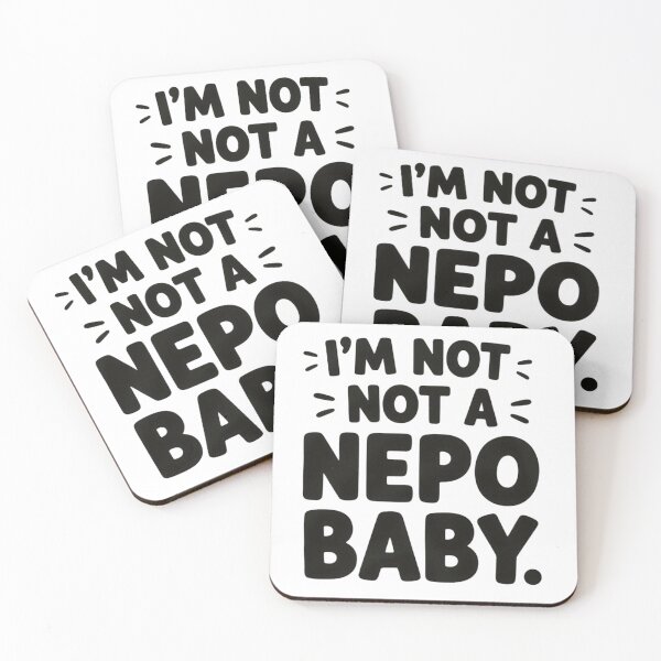 Item preview, I AM NOT A NEPO BABY designed and sold by ArtQueen777.